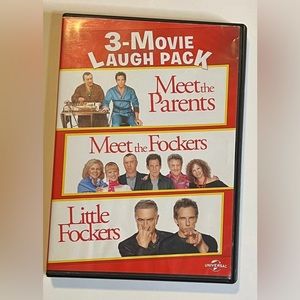 DVD 3-Movie Pack Meet The Parents Fockers Little Fockers Comedies